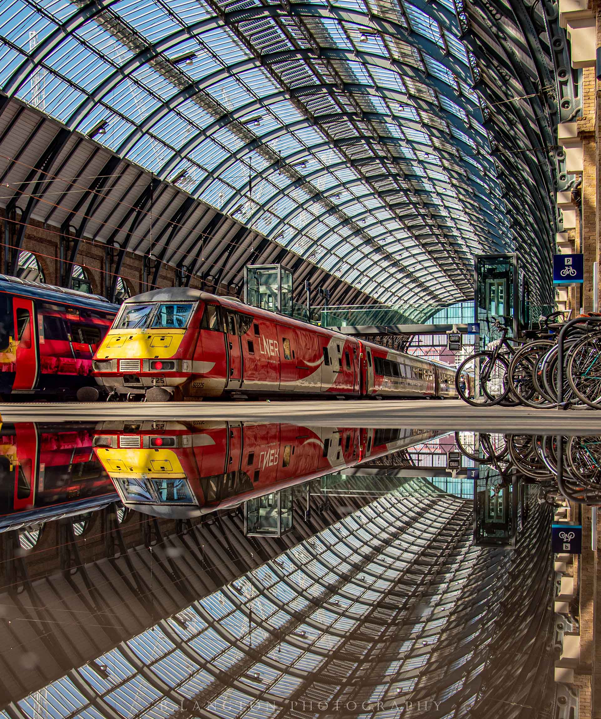 King’s Cross reflected’, Bradley Langton, 2021